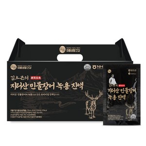 김오곤의 지리산 민물장어 생 녹용 진액, 70ml, 30개