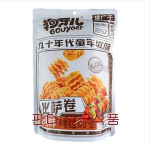 왕부정 중국식품 Gouyae 비사주안 바베큐맛 과자 간식 188g, 1개