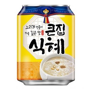 [해태음료] 큰집식혜, 238ml, 48개