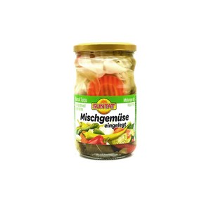 Salty Pickled Mixed vegetables Tukiye 짭짤한 야채 피클 튀르키예, 1개, 630g