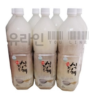 궁중가평식혜 단호박 식혜 1.5L ( 3개) 전통음료 단술 여름 시원한, 3개