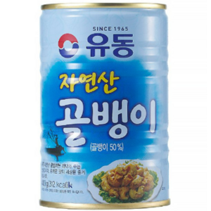 유동 자연산 골뱅이, 400g, 20개