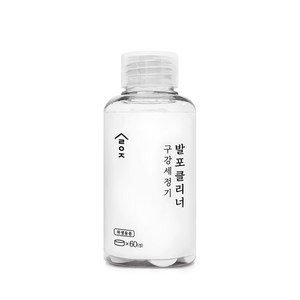 살림이지 구강세정기 청소용 발포 클리너 1.5g x 60정, 1개