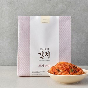 peacock 조선호텔 포기김치 냉장, 1개, 5kg