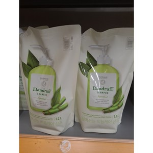 [노브랜드] 덜어쓰는 비듬케어 샴푸1200ml x 2개, 1.2L