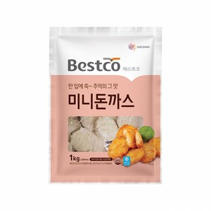 베스트코 미니돈까스 1kg, 1개