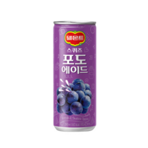 델몬트 스퀴즈 포도 에이드, 240ml, 30개