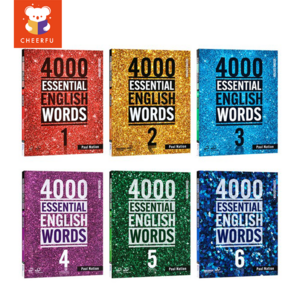 4000 Essential English Words 1-6 어린이를 위한 영어 단어책 교육용 책자 아동 도서, 1-6 Grade