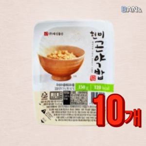 대신곤약 현미 곤약밥, 150g, 10개