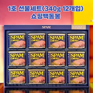 스팸 선물세트 1호 + 쇼핑백, 1세트