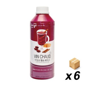 아임요 뱅쇼 베이스 1000ml 6개 (BOX)