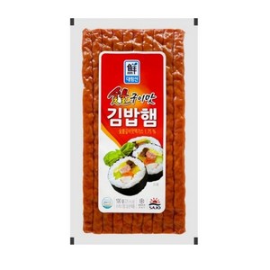 사조대림 숯불구이맛 김밥햄, 40개, 100g