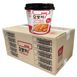 요뽀끼 매콤달콤떡볶이, 140g, 30개