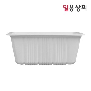 [ILYONG] 실링용기 JH 23189 71호 2000ml 100개 백색, 1개