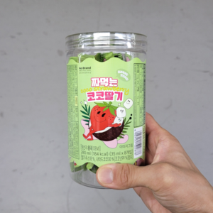 노브랜드 짜먹는 코코 딸기, 3개, 280ml