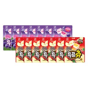 후르츄 포도맛 젤리 40g x7개+사과맛 40g x7개, 1개