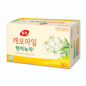 동서 캐모마일 현미녹차, 1.5g, 80개입, 6개