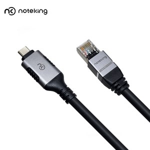 노트킹 USB-C to RJ45 기가비트 케이블 NK-RJ45C, 3m, 1개