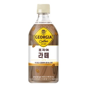 코카-조지아라떼470ml(24페트), 24개, 470ml