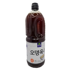 푸드라인_ 면사랑 오뎅육수, 6개, 1.8L