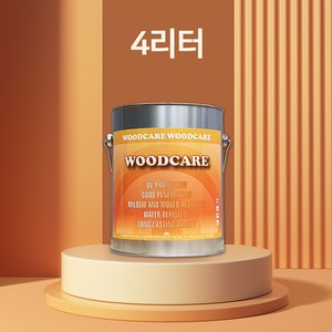 우드케어 오일스테인 woodcare 4리터 도토리색, 10.WC-731(도토리), 1개