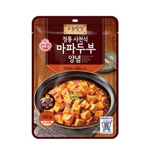 오뚜기 오늘밥상 정통 사천식 마파두부 양념, 1개, 130g