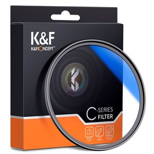 K&F Concept 49mm HMC UV 필터 블루코팅 Blue-Coated Slim MC UV Filte (49mm) - Japan AGC Glass