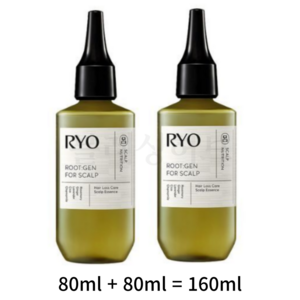 려 루트젠 탈모증상케어 두피에센스 80ml 더블, 1개, 160ml