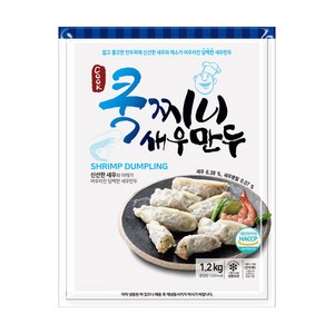 아하 쿡찌니 새우만두 1.2kg, 1개