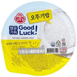 오뚜기 흰밥, 210g, 3개