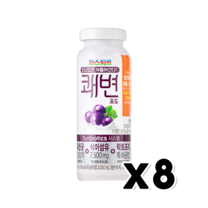 파스퇴르 쾌변 포도 발효요구르트 150ml x 8개