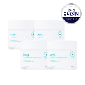 씨퓨리 샤비크 빙하크림 수분 진정 보습 쿨링 5종 히알루론산 대용량, 4개, 70ml