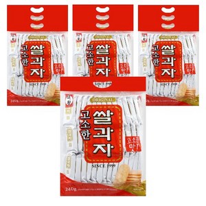 미왕 고소한 쌀과자, 250g, 10개