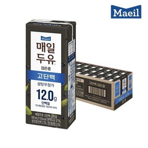 매일두유 고단백 검은콩, 24개, 190ml