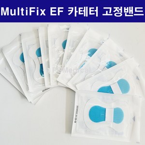 멀티픽스 EF 멸균 폴리카테타 수액 고정 밴드 -10장(알콜솜1매증정), 1개, 10개입