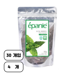 에빠니 페퍼민트, 1.5g, 30개입, 4개