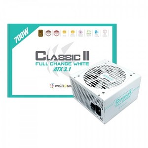 마이크로닉스 Classic II 풀체인지 700W 80PLUS BRONZE 230V EU 화이트