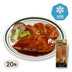 햇살닭 더촉촉한 닭가슴살 숯불갈비맛 (100g), 20개, 100g