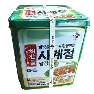 해찬들 사계절 쌈장 14kg, 1개