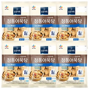 CJ 삼호 정통어묵탕 336g x6개, 6개