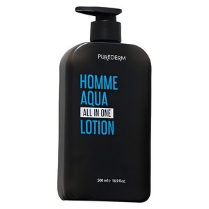 퓨어덤 옴므 아쿠아 올인원 로션, 500ml, 1개