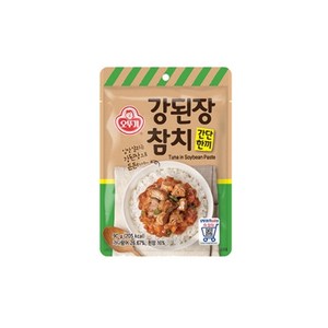 오뚜기 간단 한끼 강된장 참치, 90g, 1개