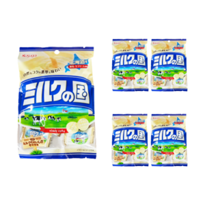 카수가이 밀크 노 쿠니 사탕, 125g, 5개