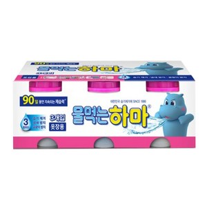 물먹는하마 옷장용 제습제, 300g, 3개