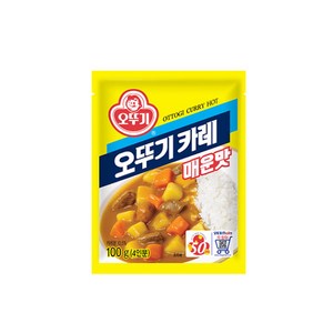 오뚜기 카레 매운맛, 100g, 1개