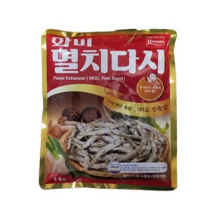 [순차발송] (무료배송) 화미 멸치다시 1박스 (1kgX10개), 1kg, 10개