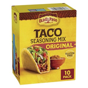 올드엘파소 Taco Seasoning Mix Oiginal 10개입, 1개, 283.4g