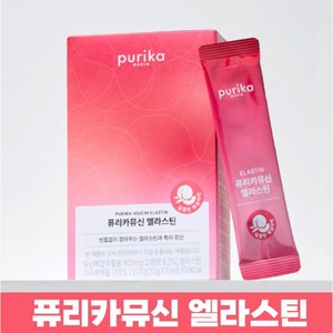 퓨리카 뮤신 엘라스틴 콜라겐 달콤한 복숭아맛 20g x 10포 10일분, 200g, 1개