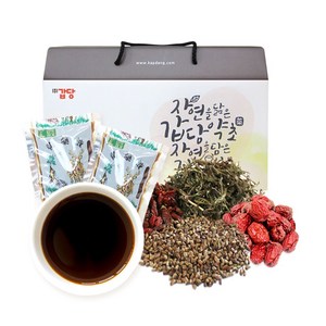 갑당약초 인진쑥차 구기자 결명자 액상차, 110ml, 30개입, 1개