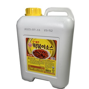 오뚜기 떡볶이소스 10kg, 1개